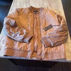 Womens forever 21 light brown jacket NWT